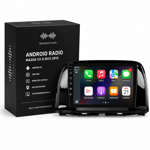 Mazda CX-5 2012-2015 Android Radio | 2GB RAM | Wireless CarPlay + Free Reverse Camera