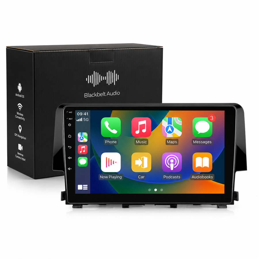 Honda Civic 2016-2021 Android Radio | 2GB RAM | Wireless CarPlay + Free Reverse Camera