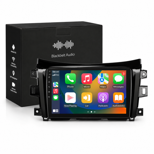 Nissan Navara 2016–2024 Android Radio | 4GB RAM | GPS + Wireless CarPlay | Blackbelt Audio SA
