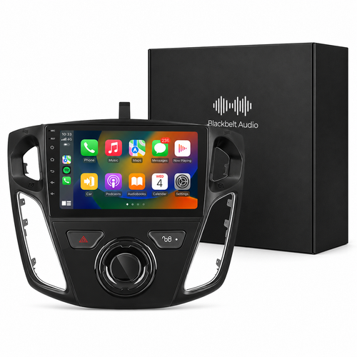 Ford Focus 2011-2019 Android Radio | 2GB RAM | Wireless CarPlay + Free Reverse Camera