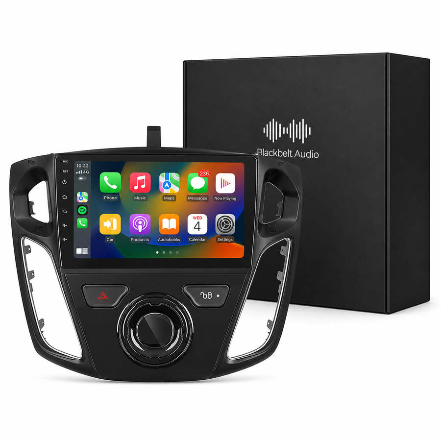 Ford Focus 2011-2019 Android Radio | 2GB RAM | Wireless CarPlay + Free Reverse Camera