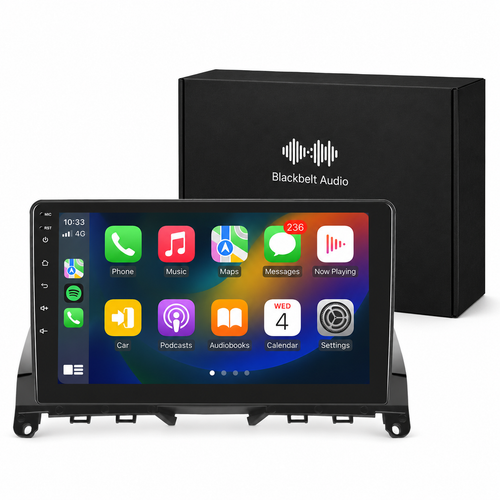 Mercedes C Class 2008-2012 Android Radio | 2GB RAM | Wireless CarPlay + Free Reverse Camera