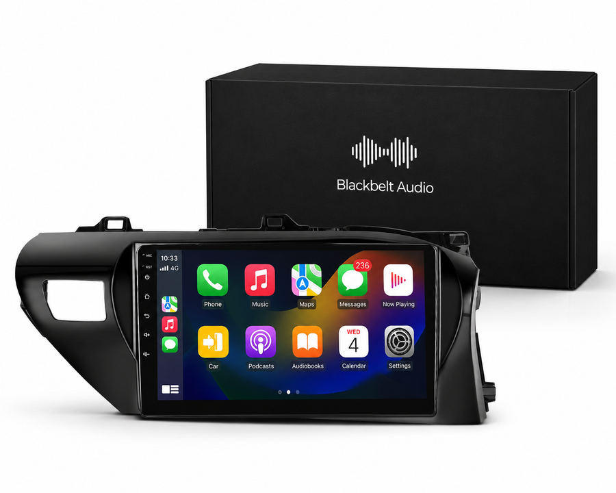 Toyota Hilux 2016-2021 Android Radio | 2GB RAM | Wireless CarPlay + Free Reverse Camera
