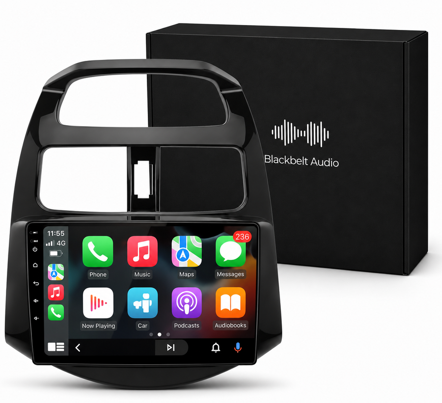 Chevrolet Spark 2010-2013 9" Android Radio 2GB/64GB | Wireless CarPlay + Free Reverse Camera