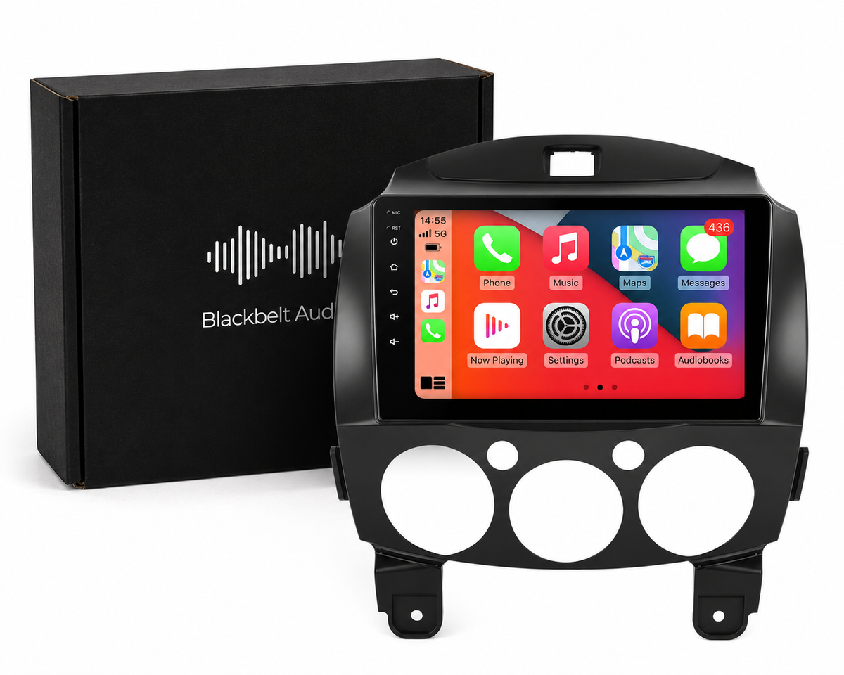 Mazda 2 2005-2015 9" Android Radio 2GB/64GB | Wireless CarPlay + Free Reverse Camera