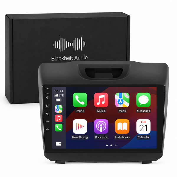Isuzu D-Max 2015–2021 Android Radio | 4GB RAM | GPS + Wireless CarPlay | Blackbelt Audio SA