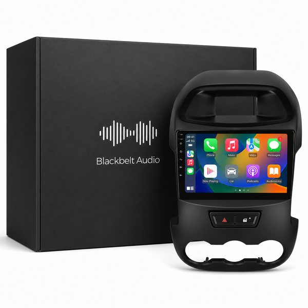 Ford Ranger 2011–2015 Android Radio | 4GB RAM | GPS + Wireless CarPlay | Blackbelt Audio SA