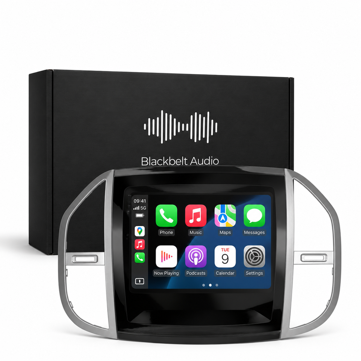 Mercedes-Benz Vito Tesla Style | 9.7” Android 15 Radio | 6GB + 128GB | Wireless CarPlay & Android Auto