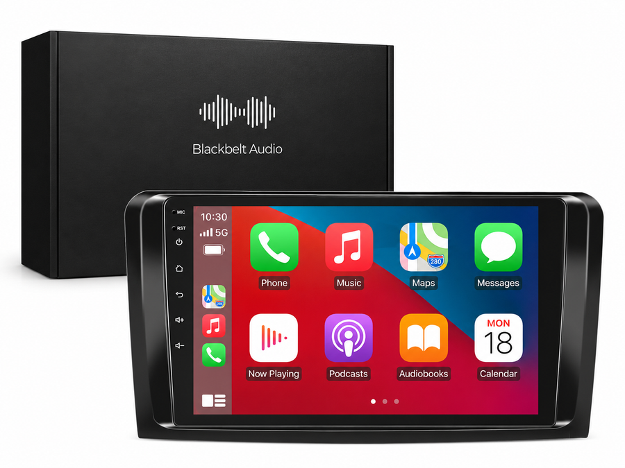 Mercedes ML 2005-2012 9" Android Radio 2GB/64GB | Wireless CarPlay + Free Reverse Camera