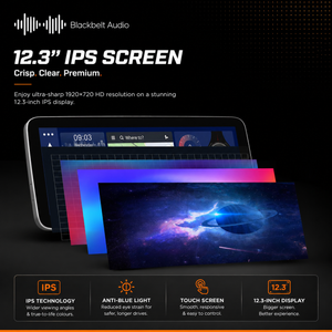 12.3” IPS Android Car Radio | Wireless CarPlay & Android Auto