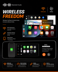 12.3” IPS Android Car Radio | Wireless CarPlay & Android Auto