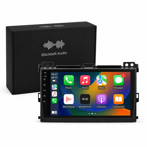 Toyota Prado 120 Series 2002-2009 Android Radio | 4GB RAM | GPS + Wireless CarPlay | Blackbelt Audio SA