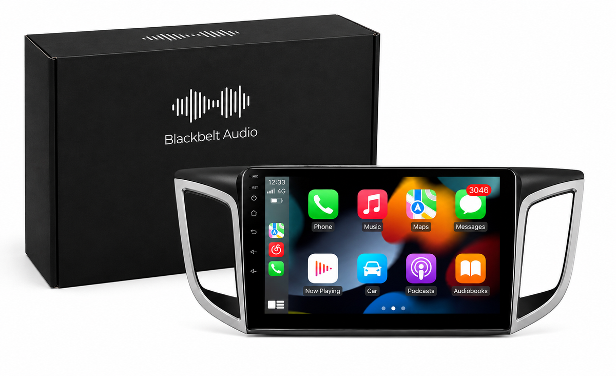 Hyundai Creta / IX25 2015-2019 Android Radio | 4GB RAM | GPS + Wireless CarPlay | Blackbelt Audio SA