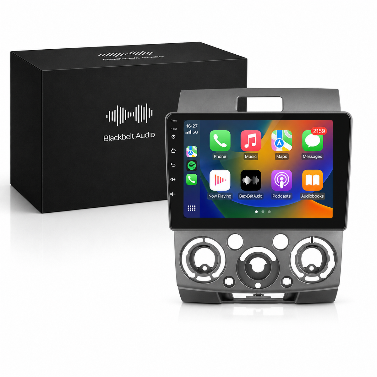 Ford Ranger 2006–2011 Android Radio | 4GB RAM | GPS + Wireless CarPlay | Blackbelt Audio SA