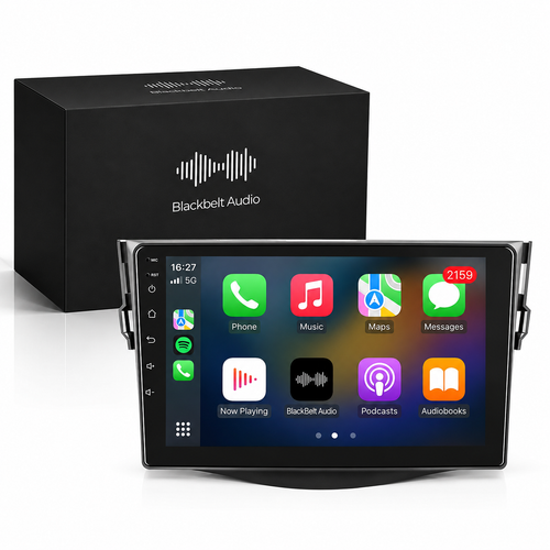 Toyota RAV4 2006-2012 Android Radio | 4GB RAM | GPS + Wireless CarPlay | Blackbelt Audio SA