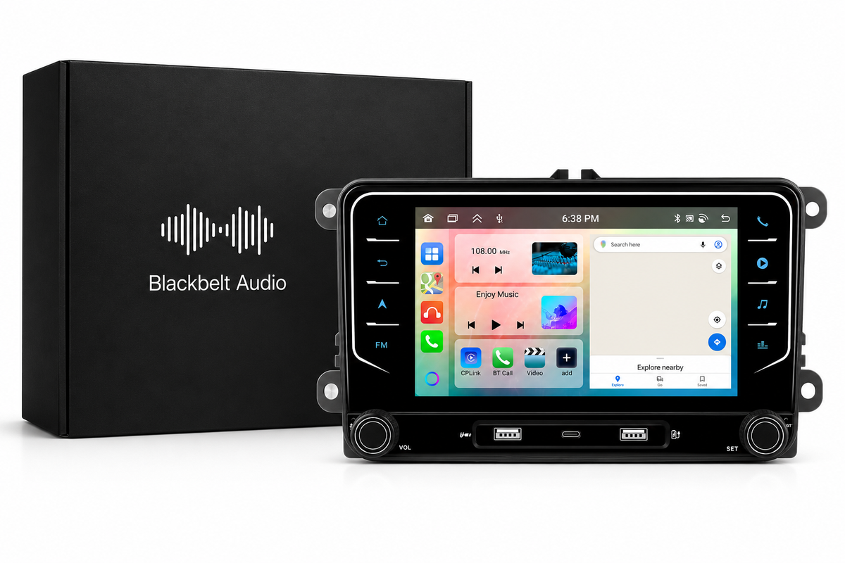 Volkswagen Universal | 7" Android Touch Screen Radio | Wireless CarPlay & Android Auto | GPS | Bluetooth | Wi-Fi
