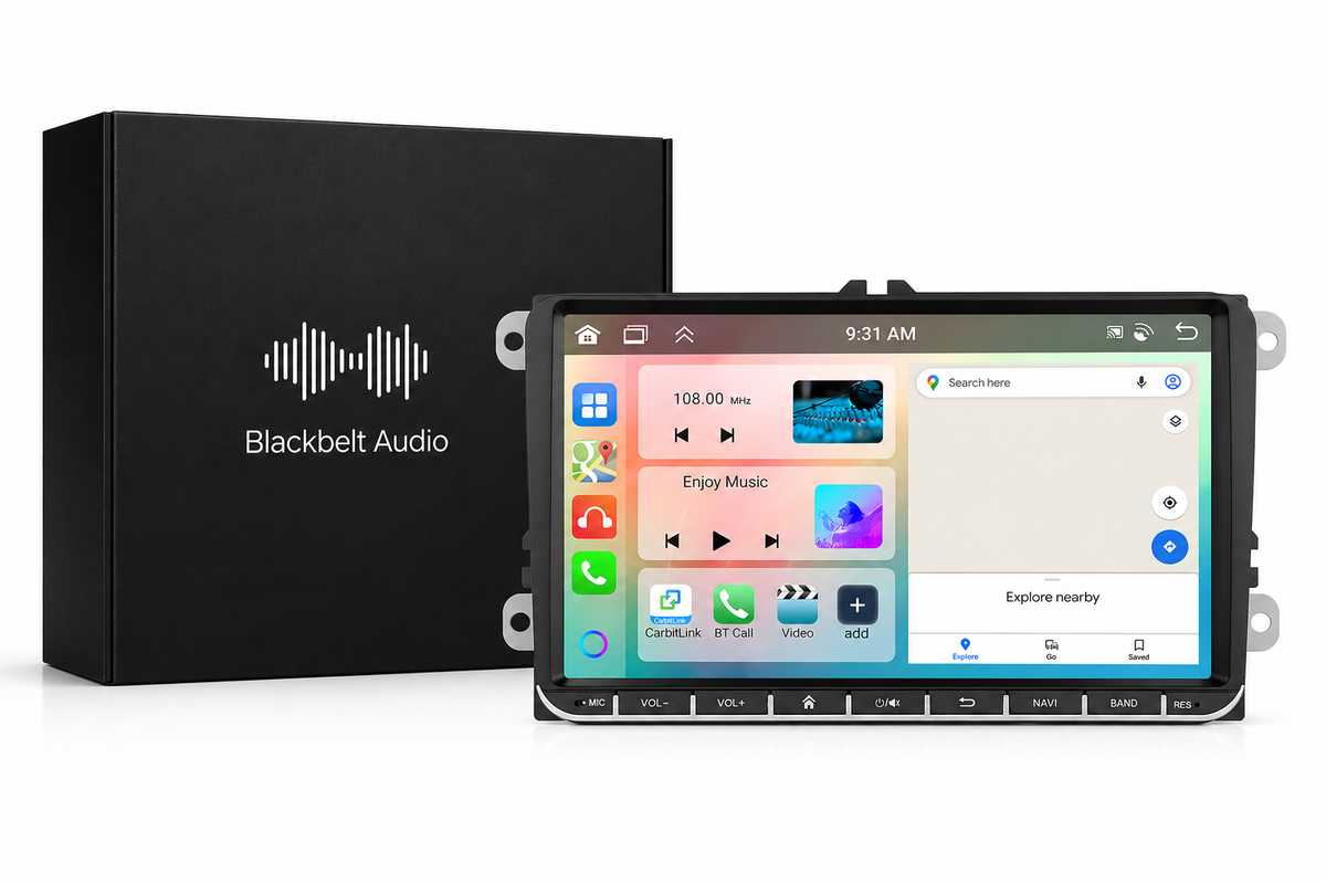 Volkswagen Universal | 7" Android Touch Screen Radio | Wireless CarPlay & Android Auto | GPS | Bluetooth | Wi-Fi