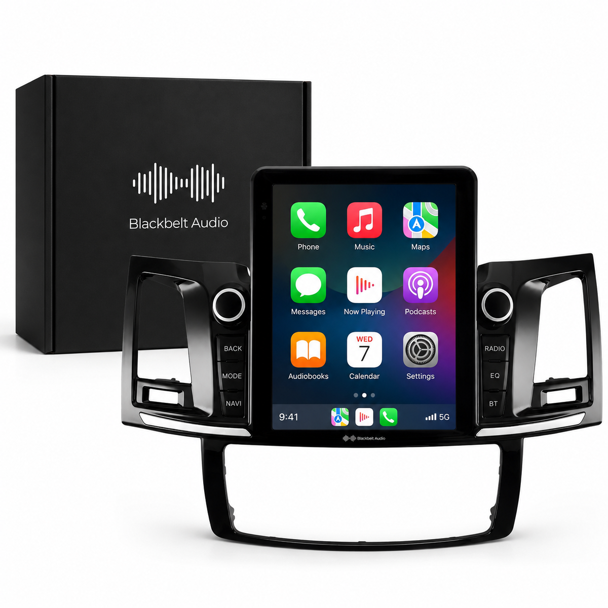 Toyota Hilux Fortuner (2004–2015) Tesla Style | 9.7" Android 13 Radio | 2GB/64GB | Wireless CarPlay + Free Reverse Camera