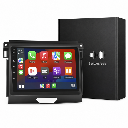 Ford Ranger 2016–2021 Android Radio | 4GB RAM | GPS + Wireless CarPlay | Blackbelt Audio SA