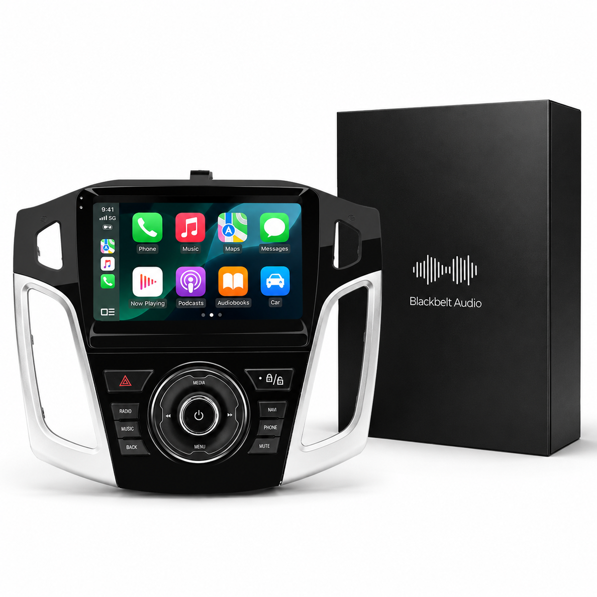 Ford Focus 2011–2019 OEM Android Radio | Physical Buttons | 4GB | CarPlay | Blackbelt Audio SA