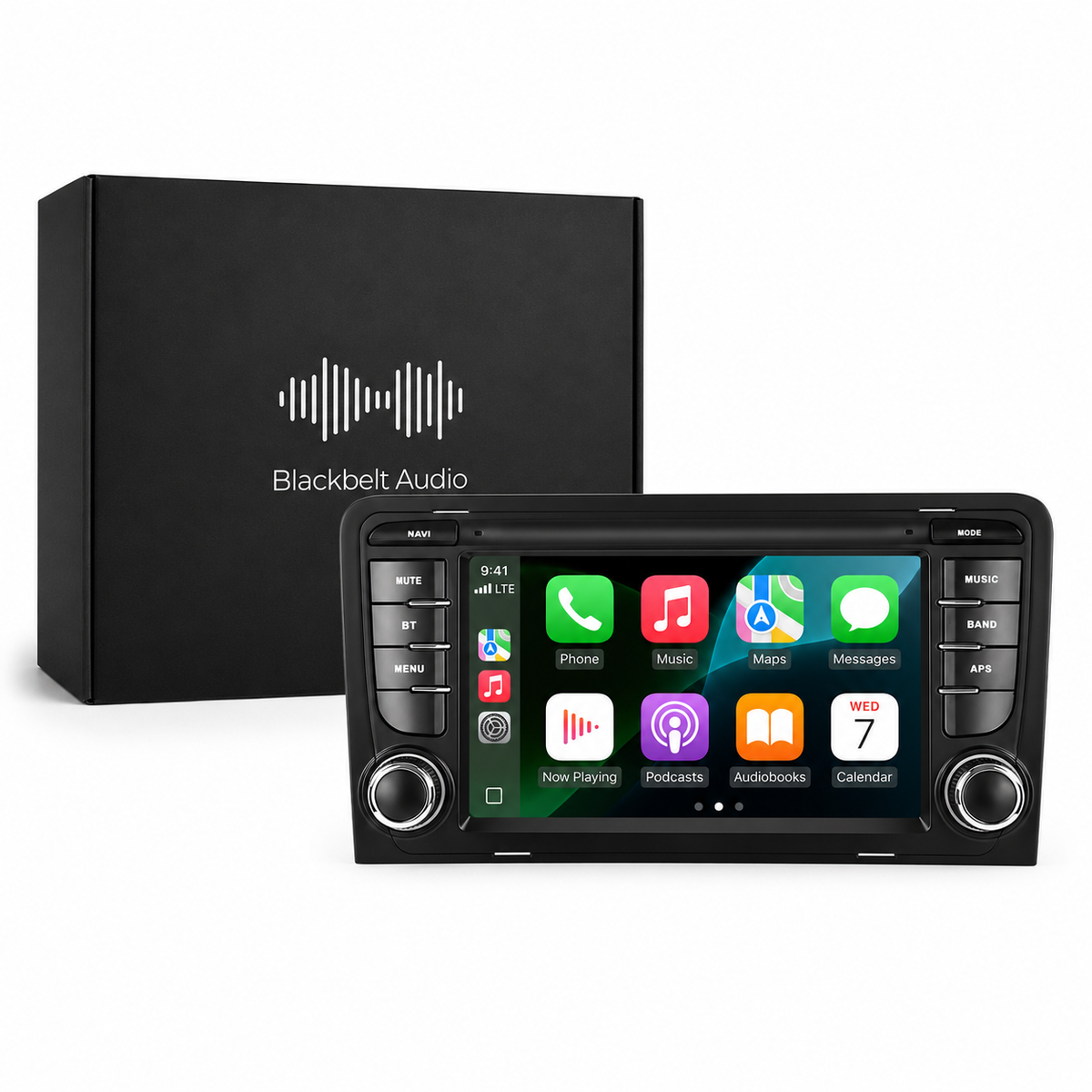 Audi A3 2007–2013 OEM Look | Android Radio | Physical Buttons | CarPlay | Blackbelt Audio SA