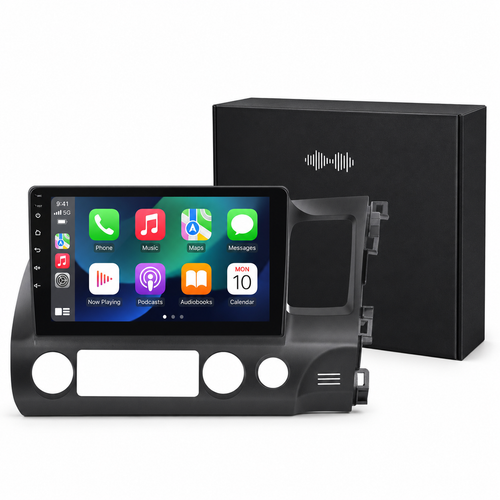 Honda Civic Sedan 2006–2011 Android Radio | 4GB RAM | GPS + Wireless CarPlay | Blackbelt Audio SA