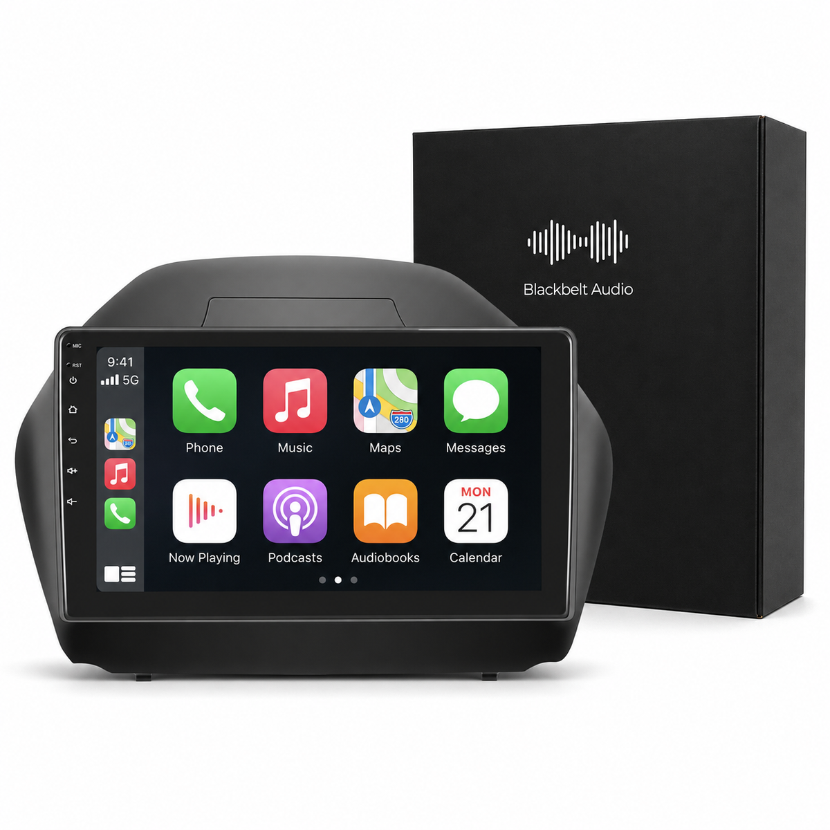 Hyundai IX35 2009–2015 Android Radio | 4GB RAM | GPS + Wireless CarPlay | Blackbelt Audio SA