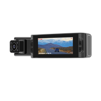 3.16” Dual Lens DVR Dash Cam | 1080P Front + Cabin Camera | WiFi + App | L5908
