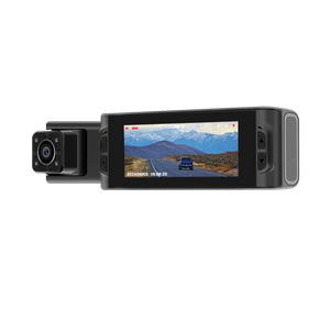 3.16” Dual Lens DVR Dash Cam | 1080P Front + Cabin Camera | WiFi + App | L5908