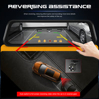 9.66” Rearview Mirror Dash Cam | 1080P Front + Rear Camera | Reverse Assist | L5950