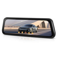 9.66” Rearview Mirror Dash Cam | 1080P Front + Rear Camera | Reverse Assist | L5950
