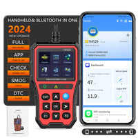 Wireless OBD2 Auto Diagnostic Scanner with Battery Monitoring