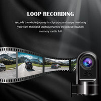 1080P USB Dash Cam with ADAS Safety Alerts | Android Head Unit Compatible | Z0229