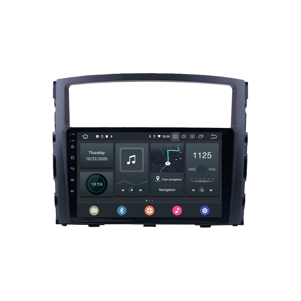 Mitsubishi Pajero 4 2006-2014 9" Android Radio 2GB/64GB | Wireless CarPlay + Free Reverse Camera